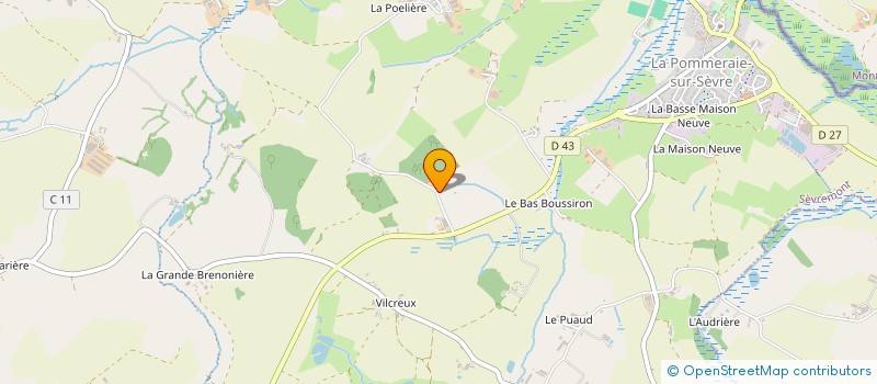 localisation de l'entreprise GAEC LE LOGIS DE LA FILEE à SEVREMONT
