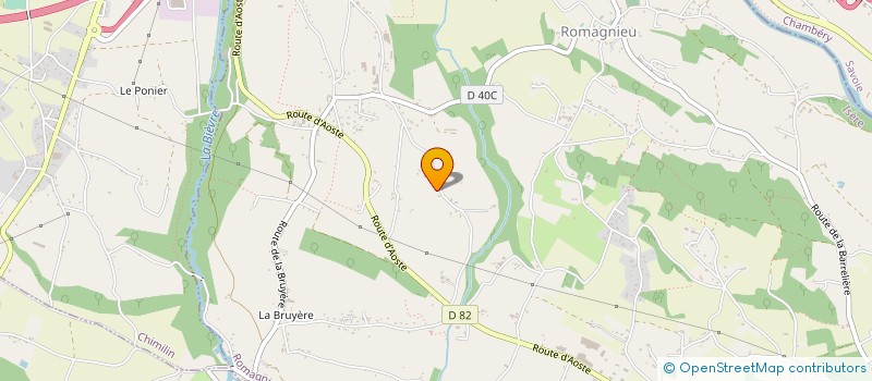 localisation de l'entreprise GAEC LE MALATRAIT à ROMAGNIEU