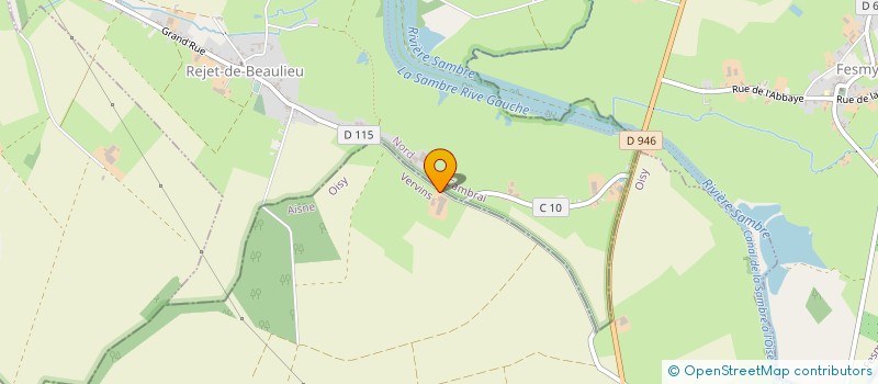 localisation de l'entreprise GAEC LE MALIECOURT à OISY