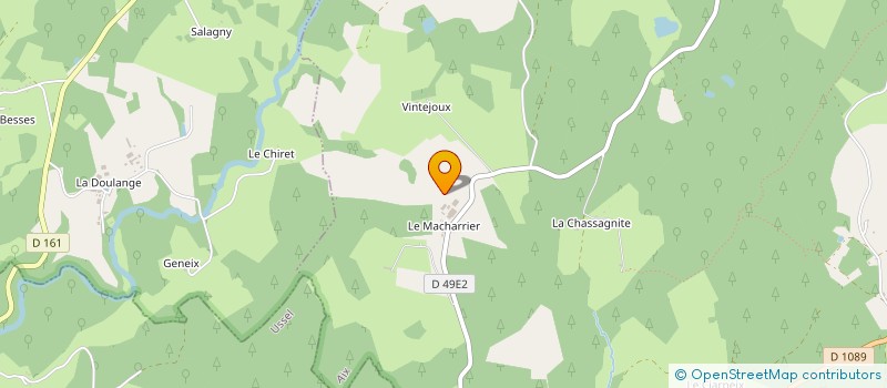 localisation de l'entreprise GAEC LE MORVAN FRERES  AIX