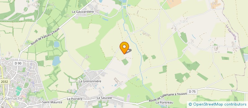 localisation de l'entreprise GAEC LE PAS BILLARD à LA GARNACHE