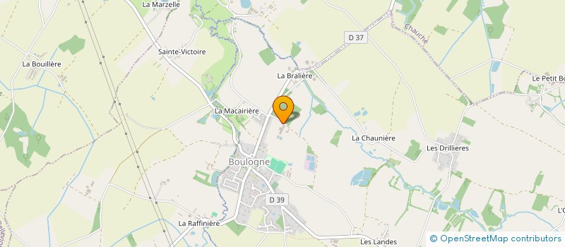 localisation de l'entreprise GAEC LE PASSAGE FLEURI à ESSARTS-EN-BOCAGE