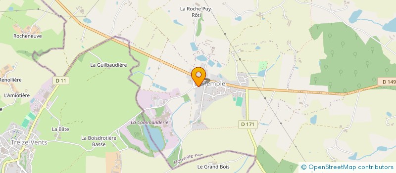 localisation de l'entreprise GAEC LE PETIT RUISSEAU  MAULEON