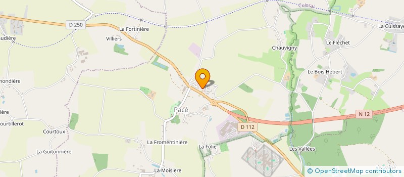 localisation de l'entreprise GAEC LE ROYER à SAINT-NICOLAS-DES-BOIS