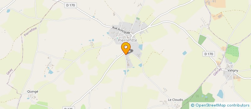 localisation de l'entreprise GAEC LE RUISSEAU  SAINT-VARENT