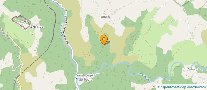 localisation de l'entreprise GAEC LE SAUVAGE  SAINT-LAURENT-DE-MURET