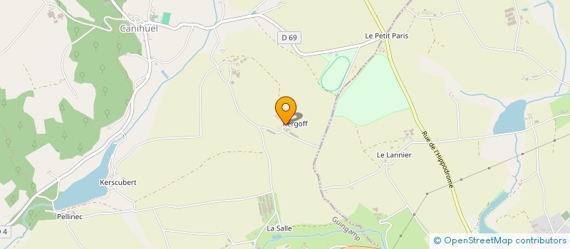 localisation de l'entreprise GAEC LE TALLEC à CANIHUEL