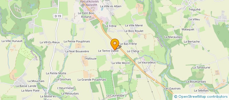 localisation de l'entreprise GAEC LE TERTRE DAVY  PLANCOET