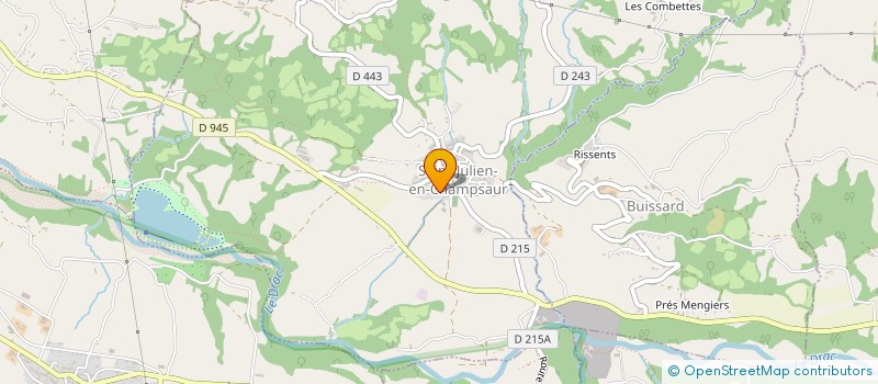localisation de l'entreprise GAEC LE VIEUX CHAILLOL à BUISSARD