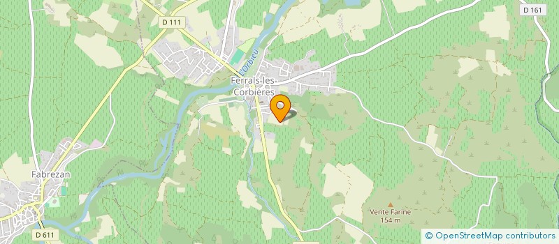 localisation de l'entreprise GAEC LE VILLAGE  FERRALS-LES-CORBIERES