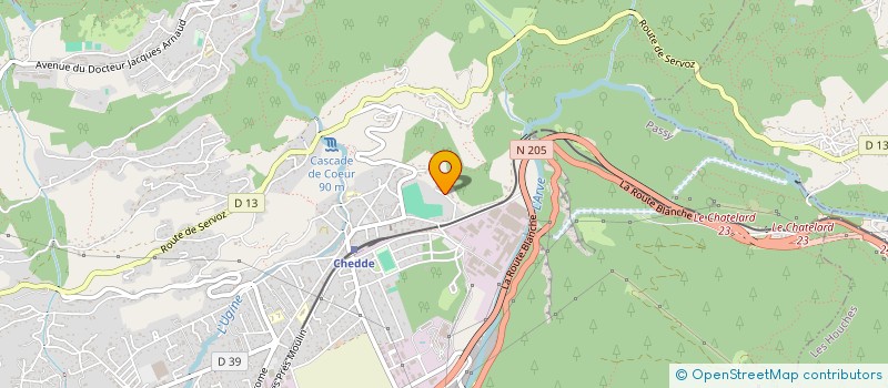 localisation de l'entreprise GAEC LE VIVIER à PASSY