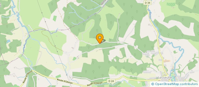 localisation de l'entreprise GAEC LEBE  BOSDARROS