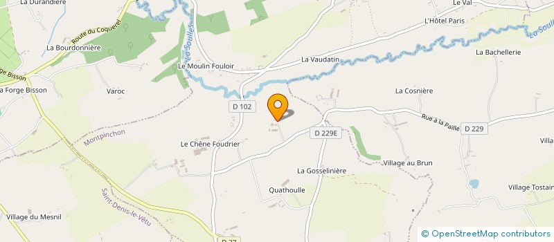 localisation de l'entreprise GAEC LEBEHOT  MONTPINCHON