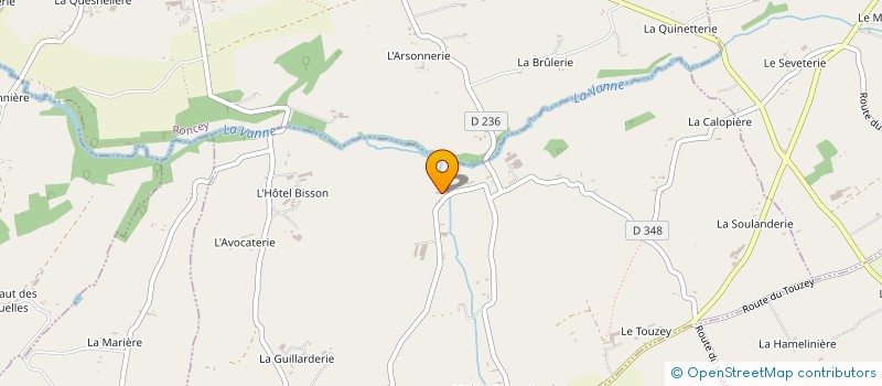 localisation de l'entreprise GAEC LEBOISSELIER à SAINT-DENIS-LE-GAST