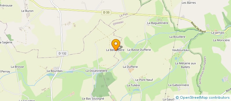 localisation de l'entreprise GAEC LEBOSSE-PELLERIN à SAINT-MARS-SUR-COLMONT
