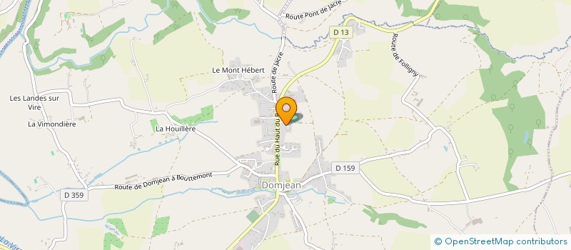 localisation de l'entreprise GAEC LEBOUCHER  SAINT-VIGOR-DES-MONTS