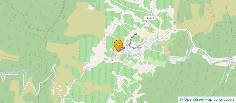 localisation de l'entreprise GAEC LEBRAT  VALVIGNERES