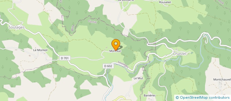 localisation de l'entreprise GAEC LEBRAT DELIVERT à SOULAGES