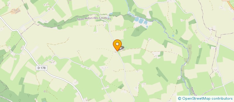 localisation de l'entreprise GAEC LECHAT-SEGOUIN  SAINT AUBIN DES COUDRAIS