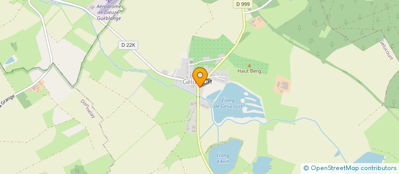 localisation de l'entreprise GAEC LECLERE  GELUCOURT