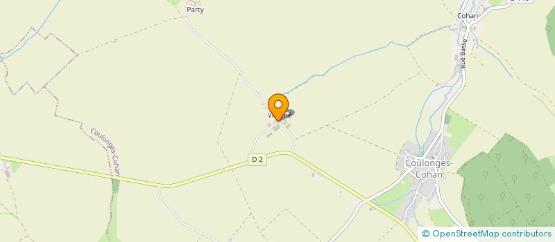 localisation de l'entreprise GAEC LECLERE DE VILLOME  COULONGES-COHAN