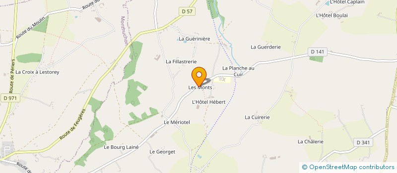 localisation de l'entreprise GAEC LECORNU à CAMBERNON