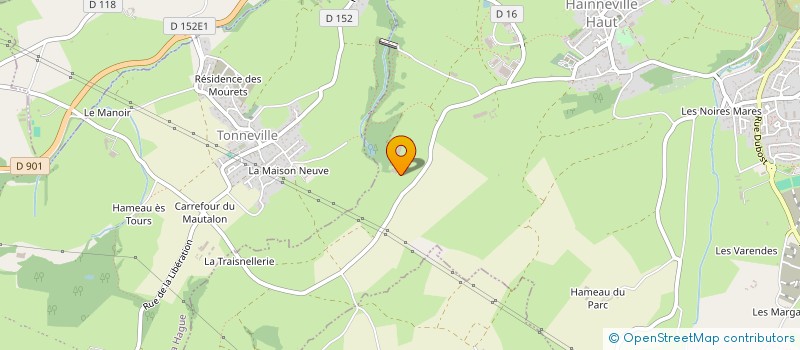 localisation de l'entreprise GAEC LECOUTURIER à CHERBOURG-EN-COTENTIN