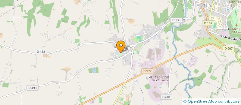 localisation de l'entreprise GAEC LEDESERT à ROMAGNY FONTENAY