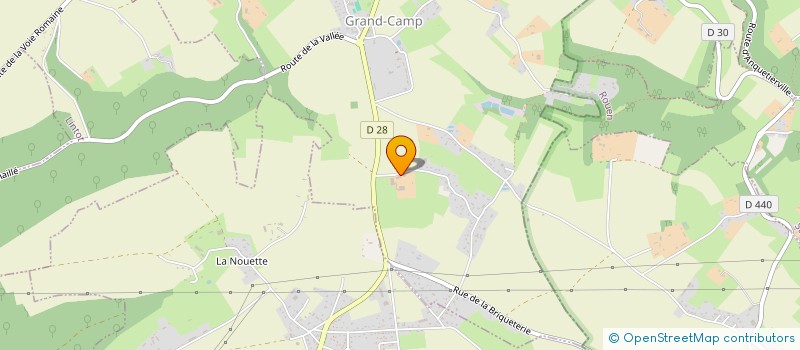 localisation de l'entreprise GAEC LEFEZ à GRAND-CAMP