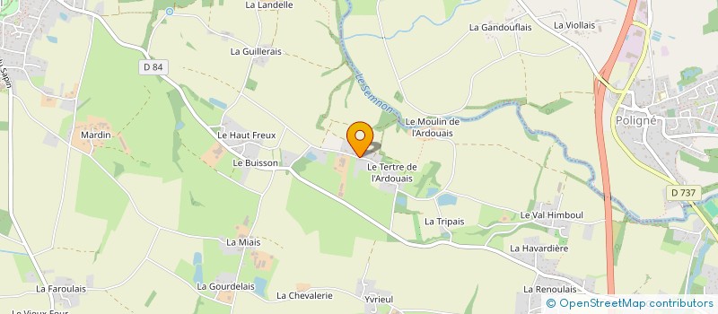 localisation de l'entreprise GAEC LEGAUD à PLECHATEL