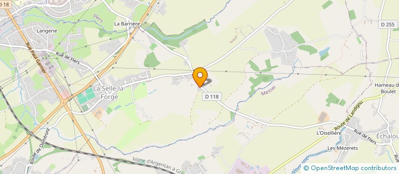 localisation de l'entreprise GAEC LEMANCEL à SAINTE-OPPORTUNE