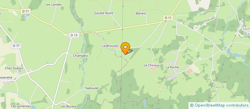 localisation de l'entreprise GAEC LEMASSON ET FILS à SAINT-SILVAIN-BAS-LE-ROC