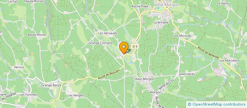 localisation de l'entreprise GAEC LEONIS à VILLIE-MORGON