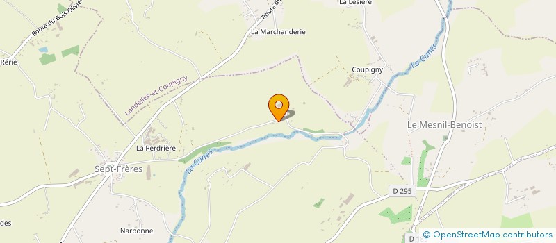localisation de l'entreprise GAEC LEROYER à NOUES DE SIENNE