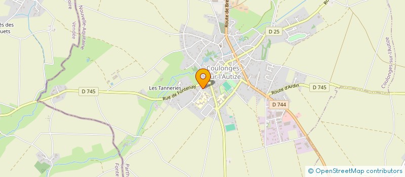 localisation de l'entreprise GAEC LES 3 CORNIERES  ARDIN