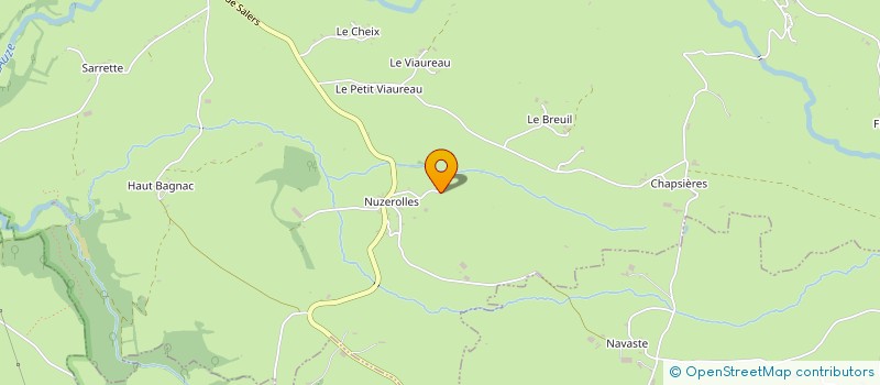 localisation de l'entreprise GAEC LES AUBRACS DES FLEURS BLANCHES à ANGLARDS-DE-SALERS