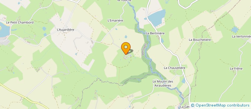 localisation de l'entreprise GAEC LES BARRES  VERRUYES