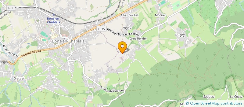 localisation de l'entreprise GAEC LES BATTIEUX à BRENTHONNE