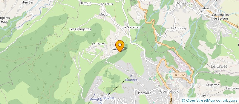 localisation de l'entreprise GAEC LES BELLES DES CHAMPS à COMBLOUX