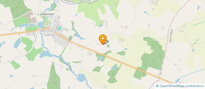 localisation de l'entreprise GAEC LES BRANDES  VERNOUX-EN-GATINE