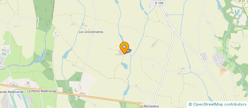 localisation de l'entreprise GAEC LES CAILLOUX BLANCS à TALMONT-SAINT-HILAIRE