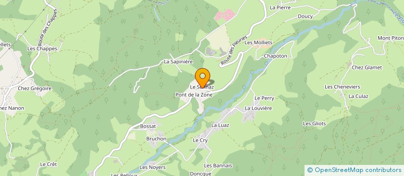 localisation de l'entreprise GAEC LES CAPUCINES à FILLIERE