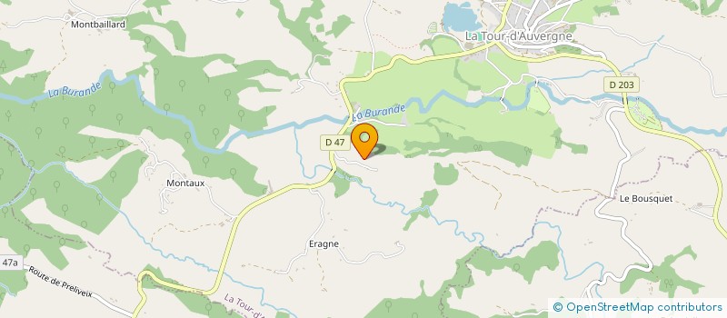 localisation de l'entreprise GAEC LES CERFS DU SANCY à CHASTREIX