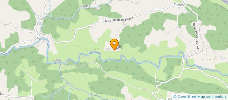 localisation de l'entreprise GAEC LES CHEVRIERS DE BARDAOU à FABAS