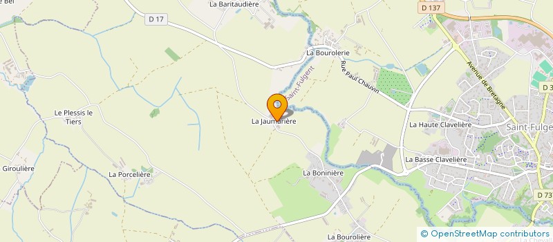 localisation de l'entreprise GAEC LES COLLINES à SAINT-ANDRE-GOULE-D'OIE