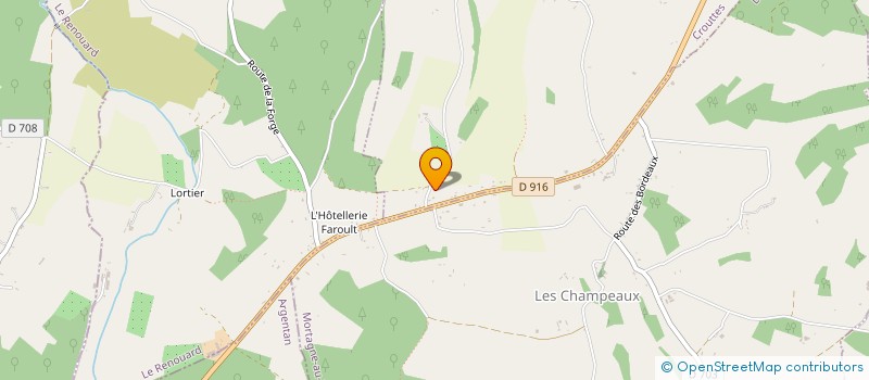 localisation de l'entreprise GAEC LES COTEAUX à CROUTTES