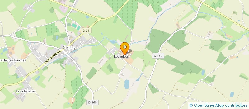 localisation de l'entreprise GAEC LES CYPRES à VAL EN VIGNES