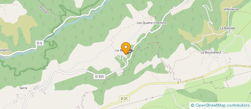 localisation de l'entreprise GAEC LES DELICES DU BOUCHET à AURIAC-L'EGLISE