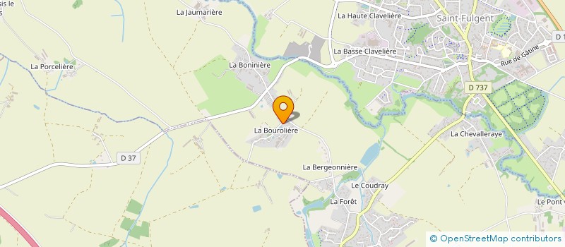 localisation de l'entreprise GAEC LES DEUX HAMEAUX à SAINT-ANDRE-GOULE-D'OIE