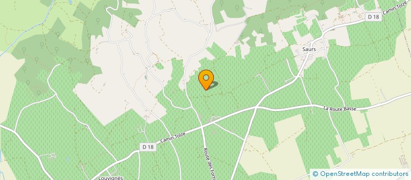 localisation de l'entreprise GAEC LES FORTIS à LISLE-SUR-TARN